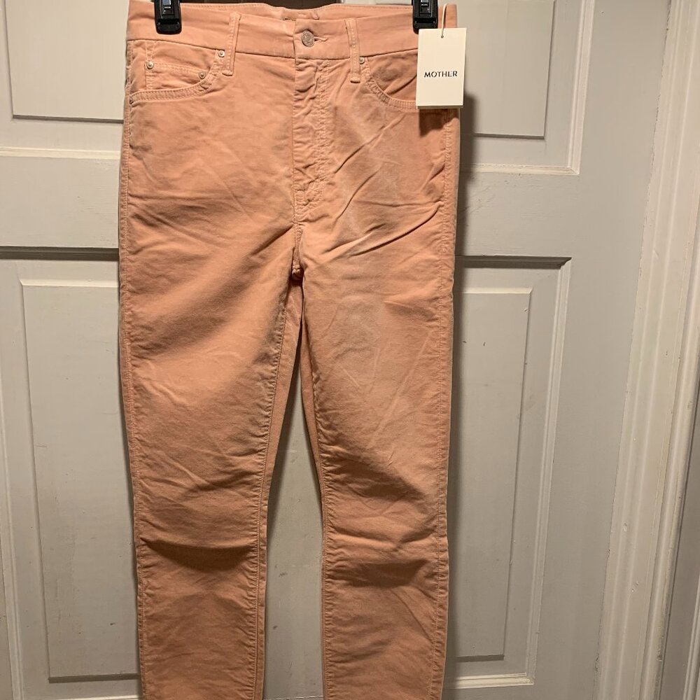 MOTHER~ NWT!!~ Pink Velvet Jeans